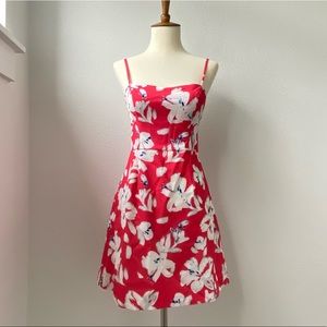 031. French Connection Mini Floral Dress